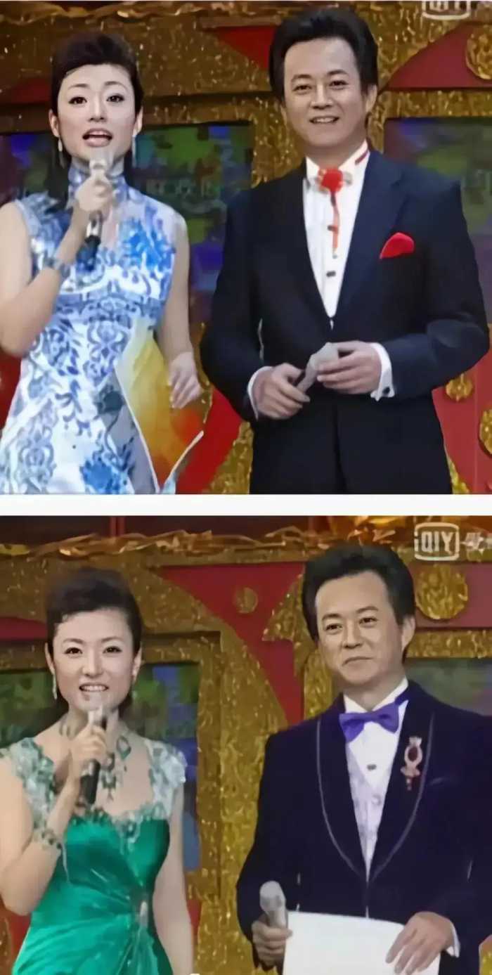 主持人周涛，从1996年到2016年，主持春晚以及元宵晚会的礼服。